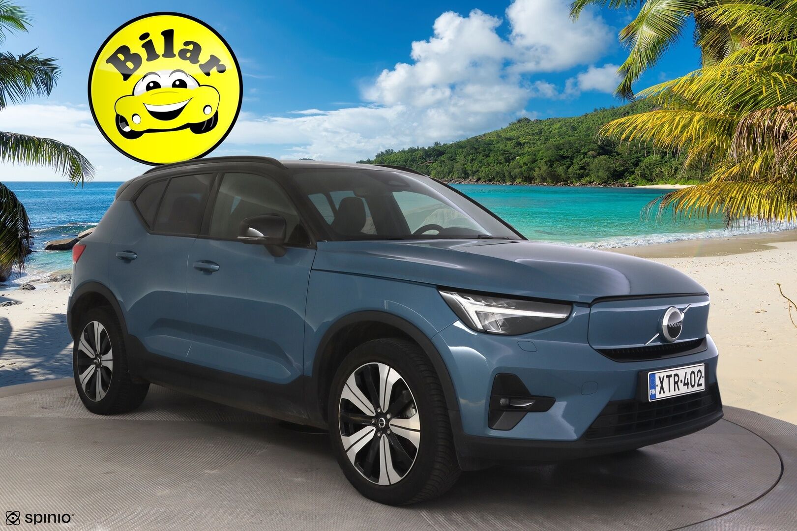 Volvo XC40 2022 Recharge Plus aut - | Adaptiivinen vakionopeudensäädin | Digimittaristo | KeyLess Go | Blis  | Volvo on call | Touchpad | Kahdet renkaat | Huoltokirja |