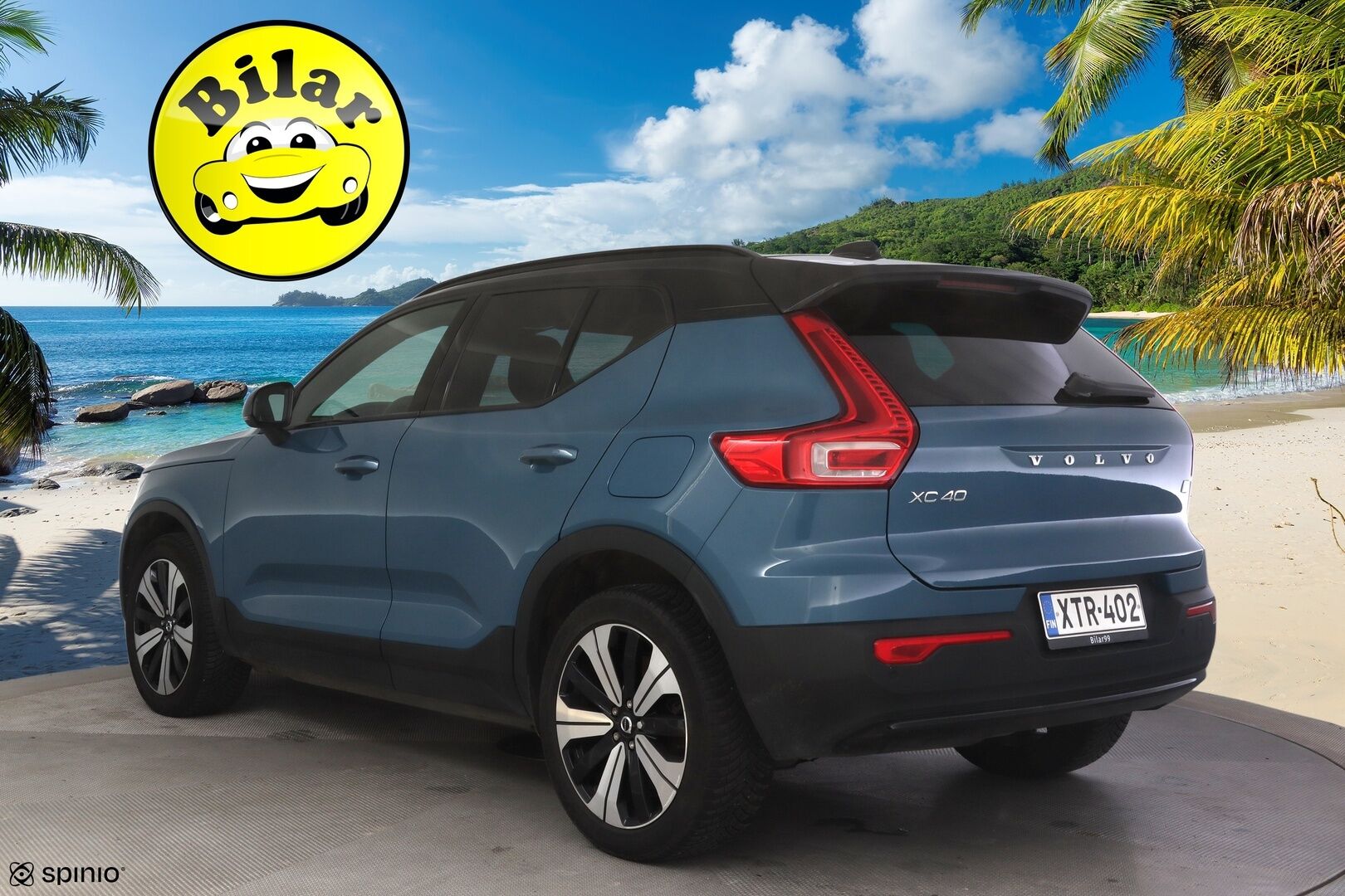 Volvo XC40 2022 Recharge Plus aut - | Adaptiivinen vakionopeudensäädin | Digimittaristo | KeyLess Go | Blis  | Volvo on call | Touchpad | Kahdet renkaat | Huoltokirja |