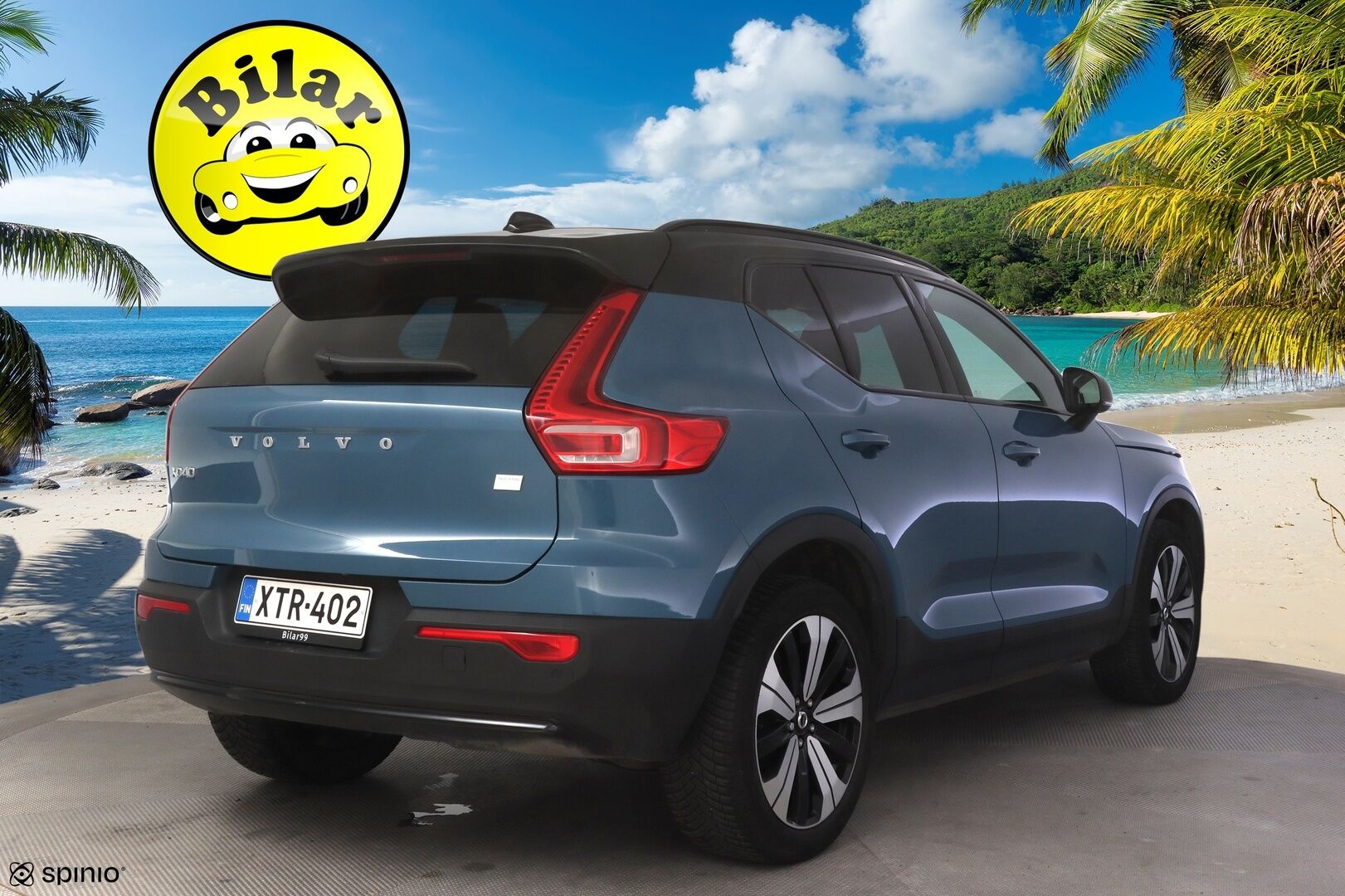Volvo XC40 2022 Recharge Plus aut - | Adaptiivinen vakionopeudensäädin | Digimittaristo | KeyLess Go | Blis  | Volvo on call | Touchpad | Kahdet renkaat | Huoltokirja |
