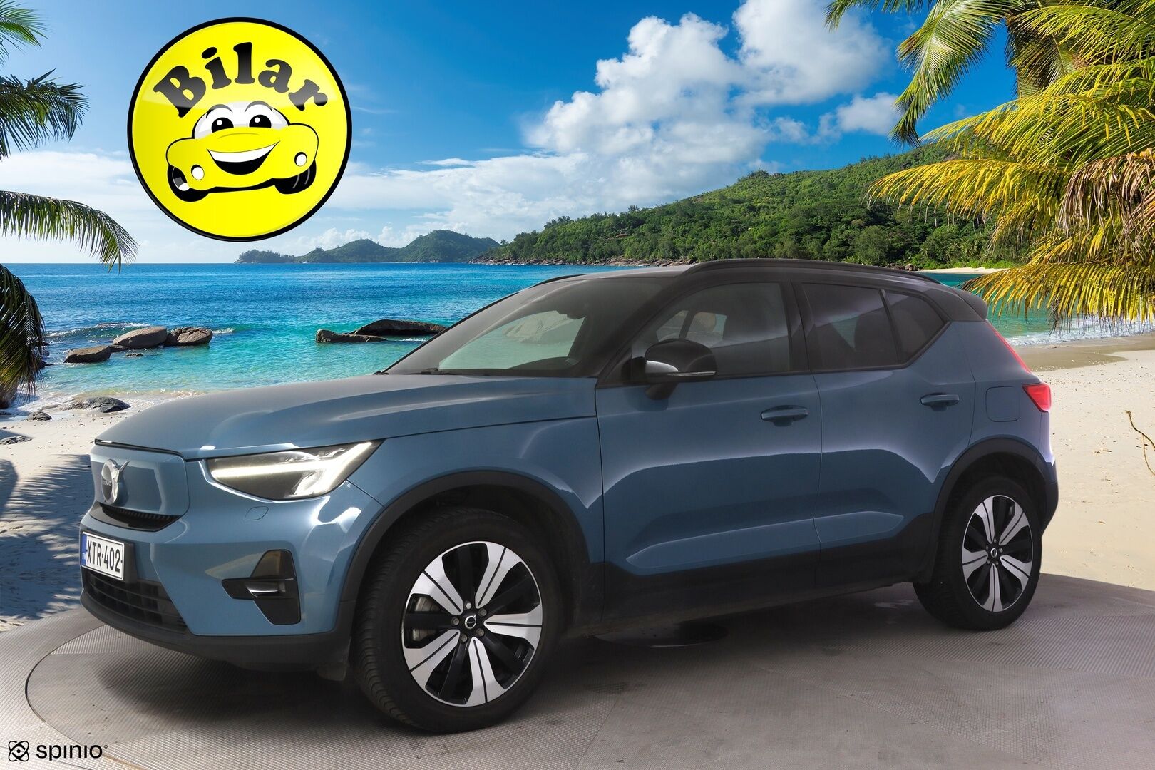 Volvo XC40 2022 Recharge Plus aut - | Adaptiivinen vakionopeudensäädin | Digimittaristo | KeyLess Go | Blis  | Volvo on call | Touchpad | Kahdet renkaat | Huoltokirja |