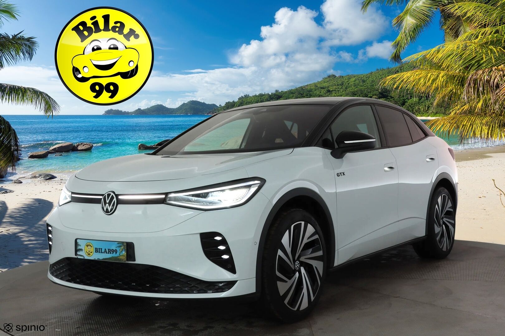 VOLKSWAGEN ID.5 2024 GTX 250 kW 4Motion* ILP / ACC / HUD / Koukku / Hierovat Muistipenkit / Lasikatto / 360-kamera * - Akku kuntotarkastettu SoH 99,7% / Merkkihuollettu / 2x Lataus / Kahdet Renkaat