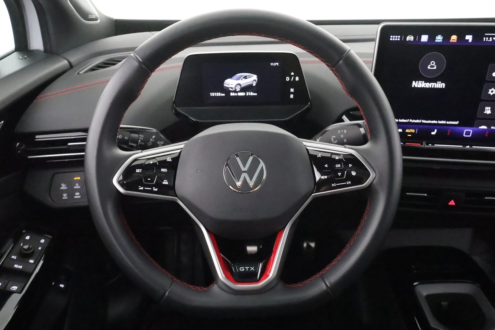 VOLKSWAGEN ID.5 2024 GTX 250 kW 4Motion* ILP / ACC / HUD / Koukku / Hierovat Muistipenkit / Lasikatto / 360-kamera * - Akku kuntotarkastettu SoH 99,7% / Merkkihuollettu / 2x Lataus / Kahdet Renkaat