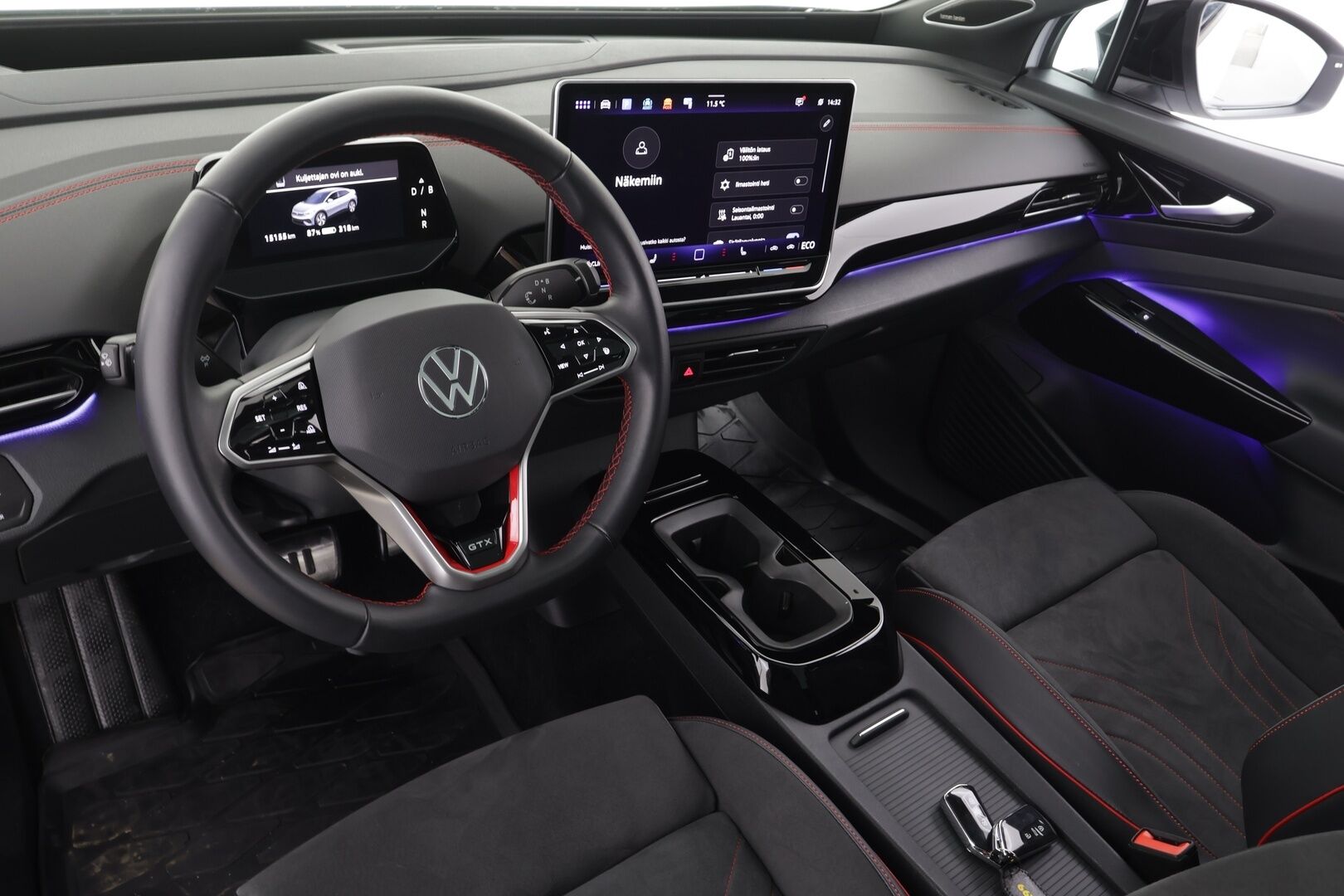 VOLKSWAGEN ID.5 2024 GTX 250 kW 4Motion* ILP / ACC / HUD / Koukku / Hierovat Muistipenkit / Lasikatto / 360-kamera * - Akku kuntotarkastettu SoH 99,7% / Merkkihuollettu / 2x Lataus / Kahdet Renkaat