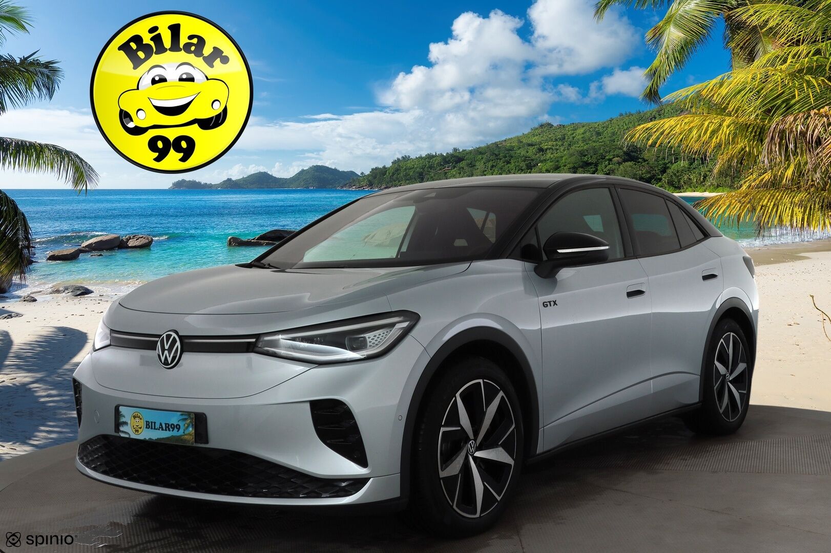 VOLKSWAGEN ID.5 2025 GTX 4Motion 250 kW * ACC / ILP / Koukku / Lasikatto / H&K / Hierovat Muistipenkit / 360-Kamera* - Akku kuntotarkastettu / 2x Lataus / Kahdet Renkaat