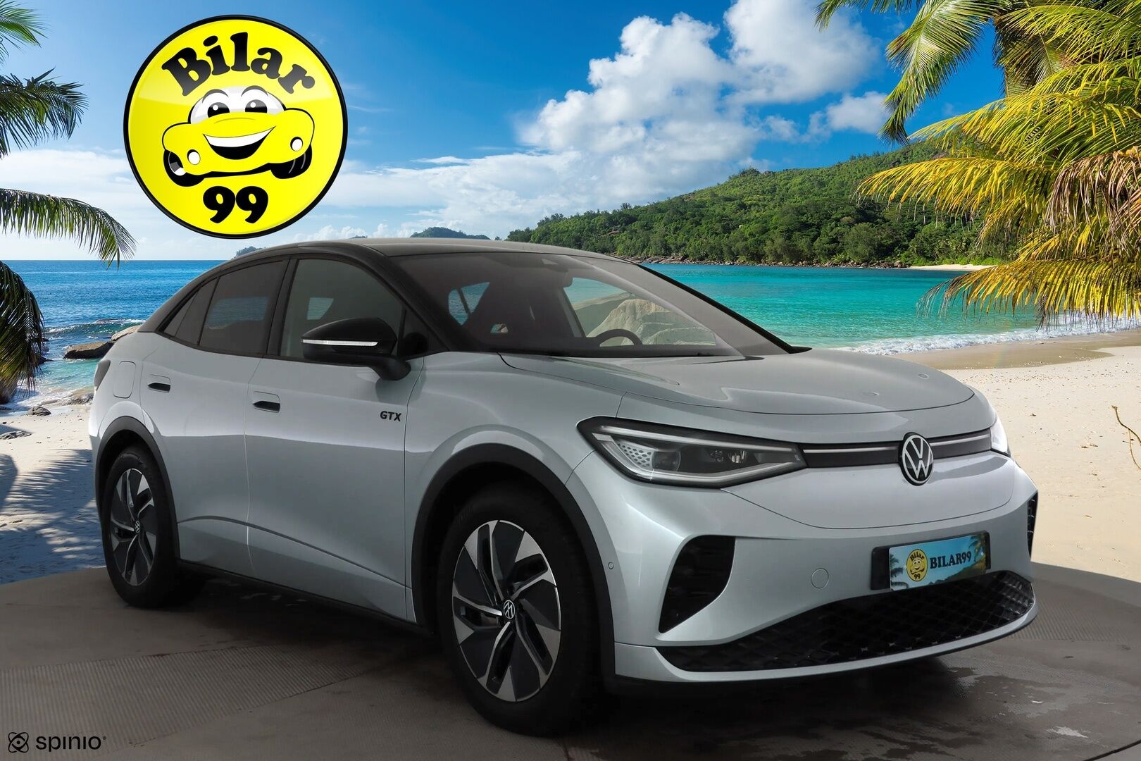 VOLKSWAGEN ID.5 2025 GTX 4Motion 250 kW * ACC / ILP / Koukku / Lasikatto / H&K / Hierovat Muistipenkit / 360-Kamera* - Akku kuntotarkastettu / 2x Lataus / Kahdet Renkaat