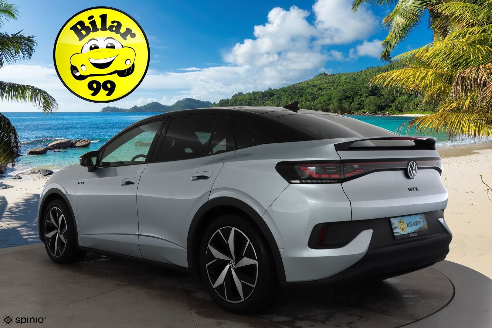 VOLKSWAGEN ID.5 2025 GTX 4Motion 250 kW * ACC / ILP / Koukku / Lasikatto / H&K / Hierovat Muistipenkit / 360-Kamera* - Akku kuntotarkastettu / 2x Lataus / Kahdet Renkaat