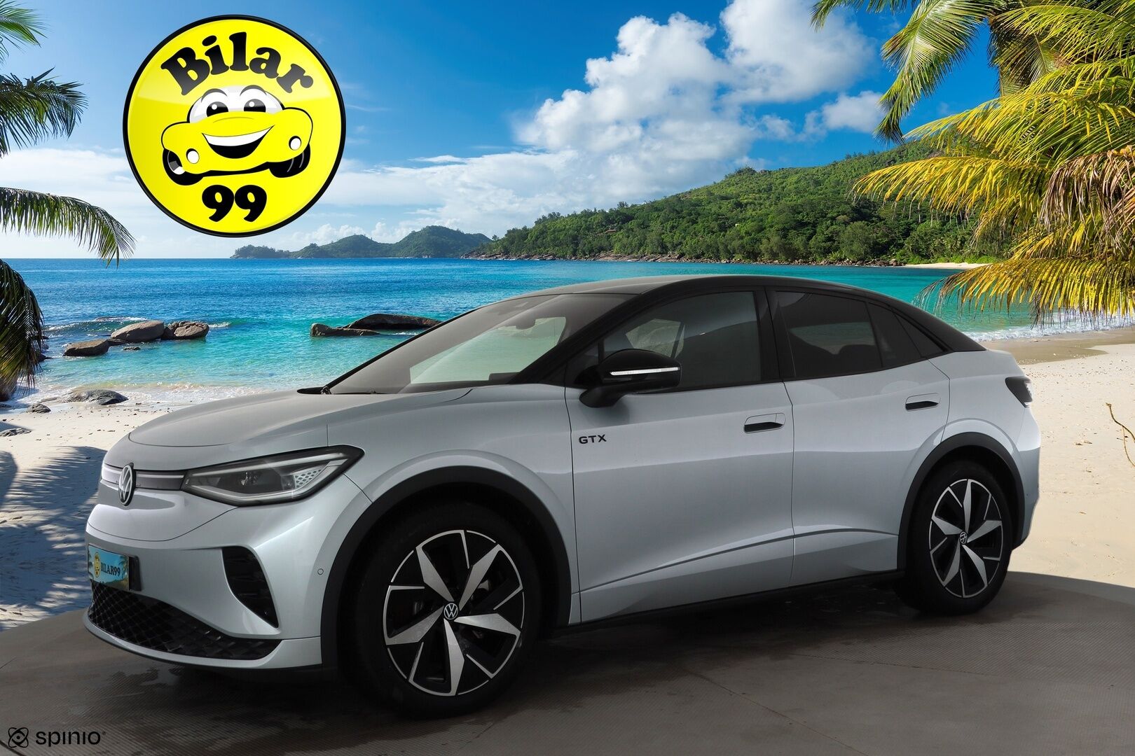 VOLKSWAGEN ID.5 2025 GTX 4Motion 250 kW * ACC / ILP / Koukku / Lasikatto / H&K / Hierovat Muistipenkit / 360-Kamera* - Akku kuntotarkastettu / 2x Lataus / Kahdet Renkaat