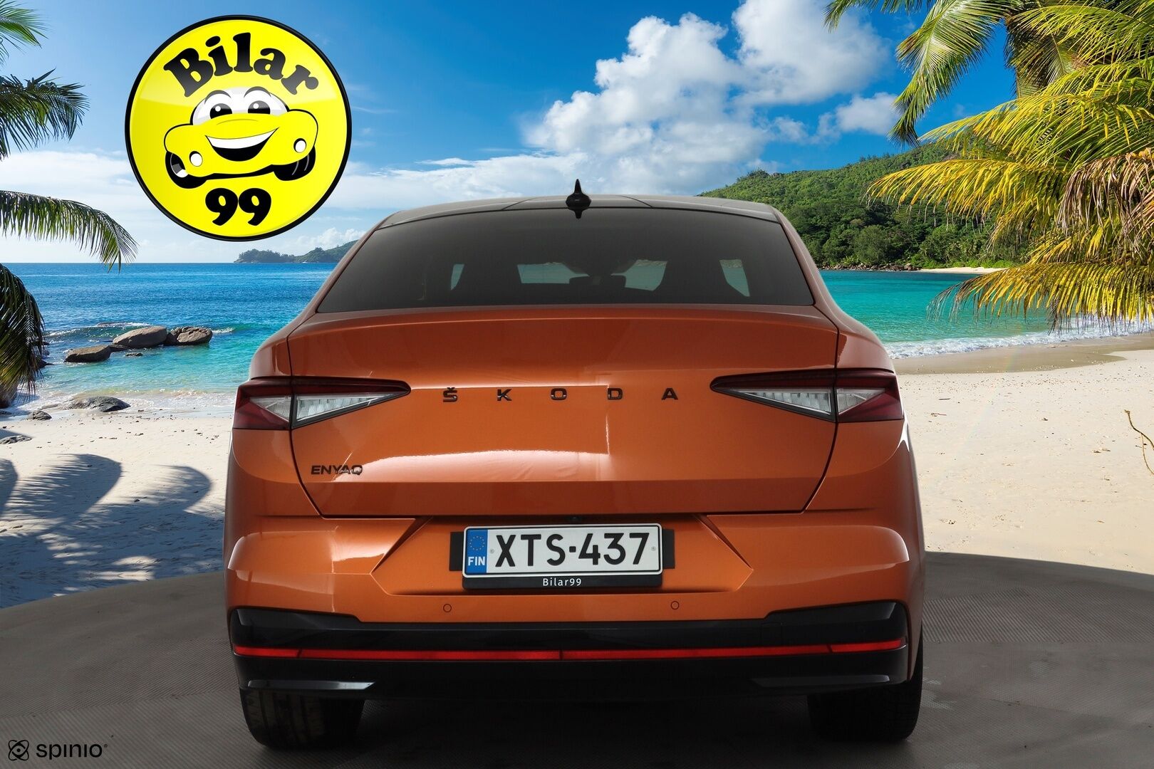 SKODA ENYAQ 2024 Coupe 85x 4x4 RS  * ILP / ACC / HUD / Muistipenkit / Koukku / Matrix-LED / 360-Kamera / Canton / Hierovapenkki* - Akku kuntotarkastettu SoH 98,5% / Merkkihuollettu / Nahat / 2x vanteet