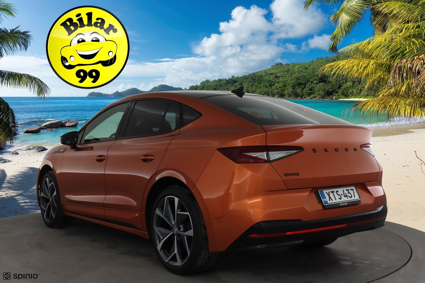 SKODA ENYAQ 2024 Coupe 85x 4x4 RS  * ILP / ACC / HUD / Muistipenkit / Koukku / Matrix-LED / 360-Kamera / Canton / Hierovapenkki* - Akuston esilämmitys / Akku kuntotarkastettu SoH 98,5% / Merkkihuollettu / Nahat / 2x vanteet