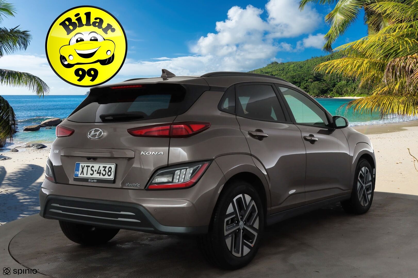 HYUNDAI KONA 2023 Prime Elektro 2WD * ACC / HUD / P.kamera / ILP / Krell / Ilmastoidut nahat / Keyless / Navi / LED / Sähköpenkit / Digimittaristo * - Akku kuntotarkastettu SoH 98,2% / Merkkihuollettu / Hyvät varusteet