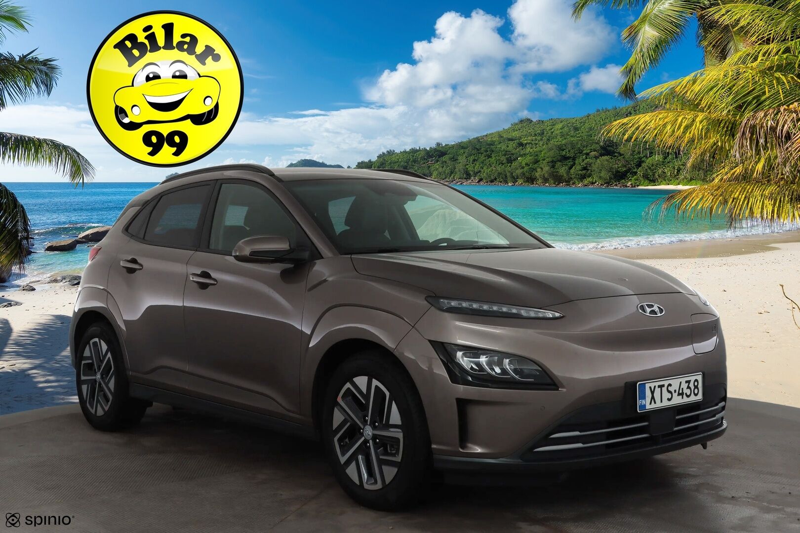 HYUNDAI KONA 2023 Prime Elektro 2WD * ACC / HUD / P.kamera / ILP / Krell / Ilmastoidut nahat / Keyless / Navi / LED / Sähköpenkit / Digimittaristo * - Merkkihuollettu / Hyvät varusteet