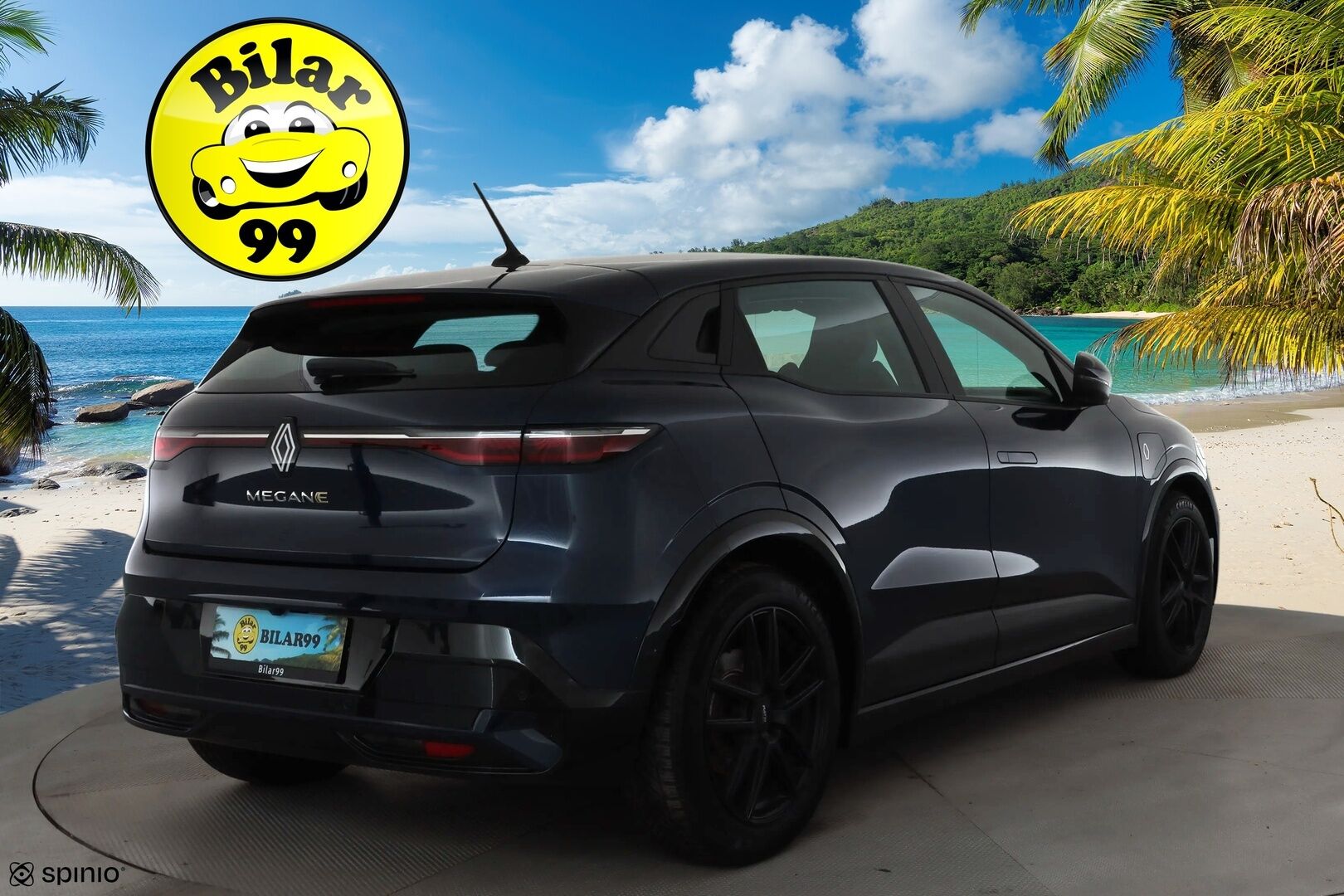 RENAULT MEGANE 2022 E-Tech electric 60kWh 220hv Evolution * ACC / Koukku / P.kamera / ILP / LED / Navi / Keyless * - Kahdet renkaat aluvanteilla / Merkkihuollot / - HULLUT AVAJAISHULINAT KORKOTARJOUS 3,29 %