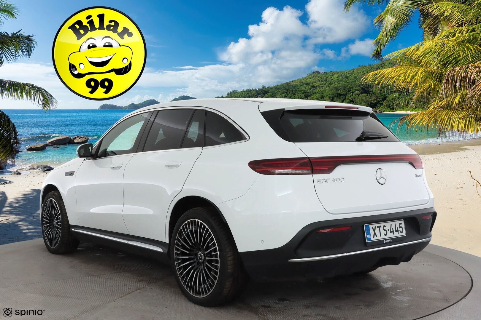 MERCEDES-BENZ EQC 2022 400 4Matic Edition AMG ** Distronic / Kattoluukku / HUD / Nahat / 360 / Vetokoukku ** 