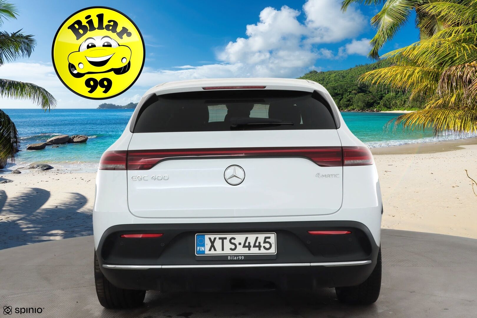 MERCEDES-BENZ EQC 2022 400 4Matic Edition AMG ** Distronic / Kattoluukku / HUD / Nahat / 360 / Vetokoukku ** 