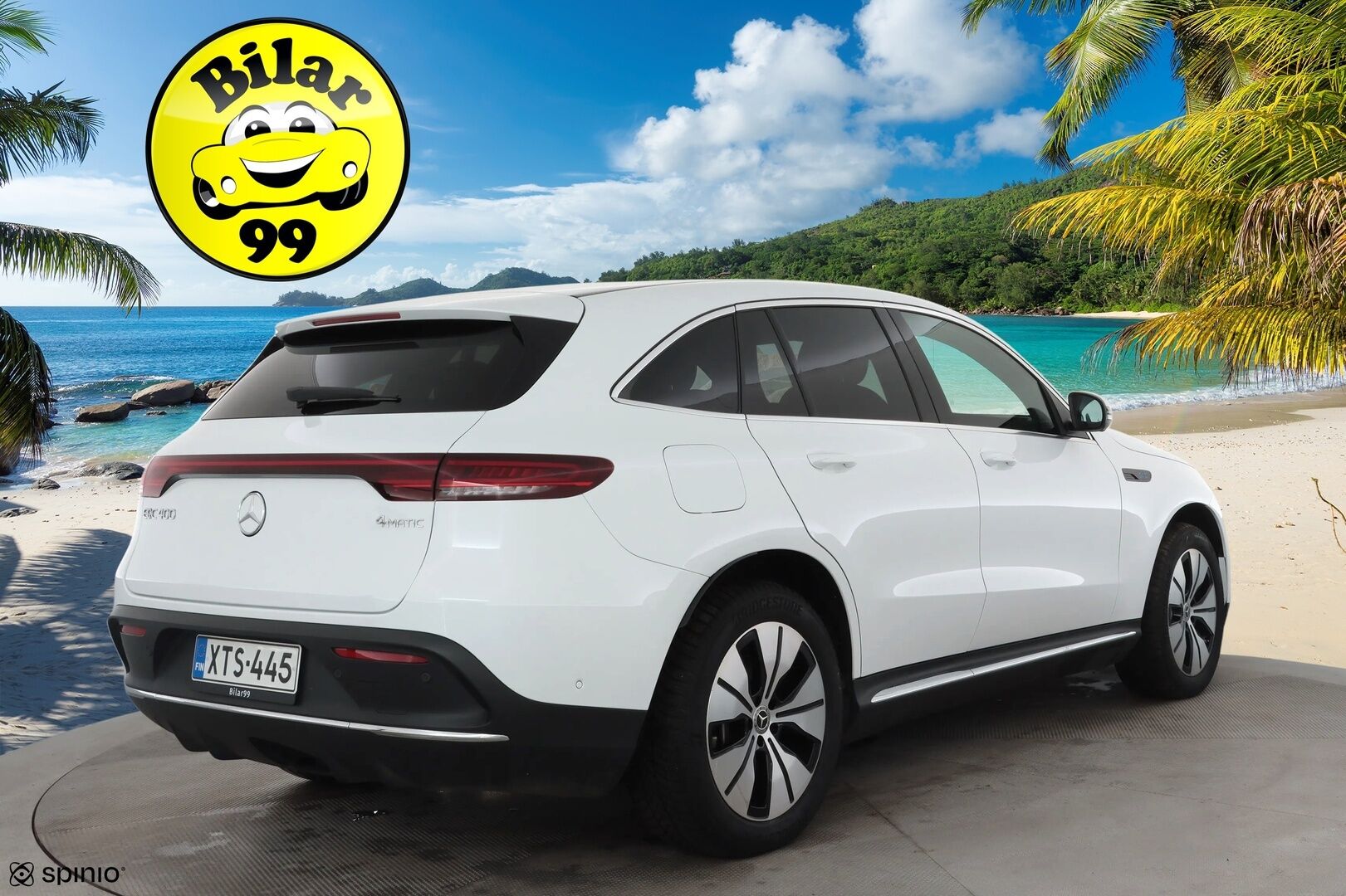 MERCEDES-BENZ EQC 2022 400 4Matic Edition AMG ** Distronic / Kattoluukku / HUD / Nahat / 360 / Vetokoukku ** 