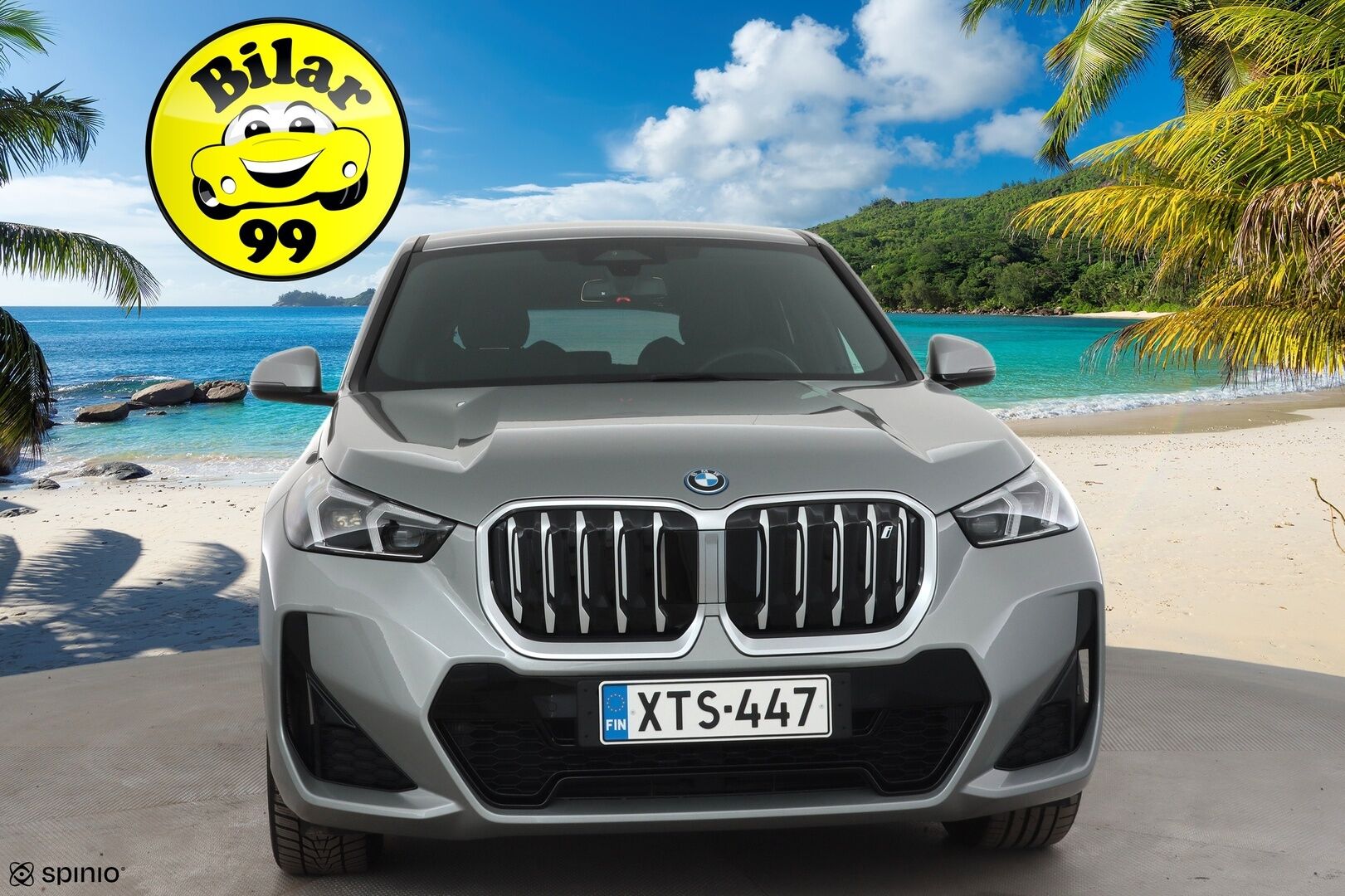 BMW IX1 2024 30 xDrive M Sport * ACC / Adapt.LED / Comfort Access / P.kamera / Koukku / Sähköluukku / Navi / Sporttipenkit / Akuston esilämmitys * - Kahdet renkaat aluvanteilla / Merkkihuollettu