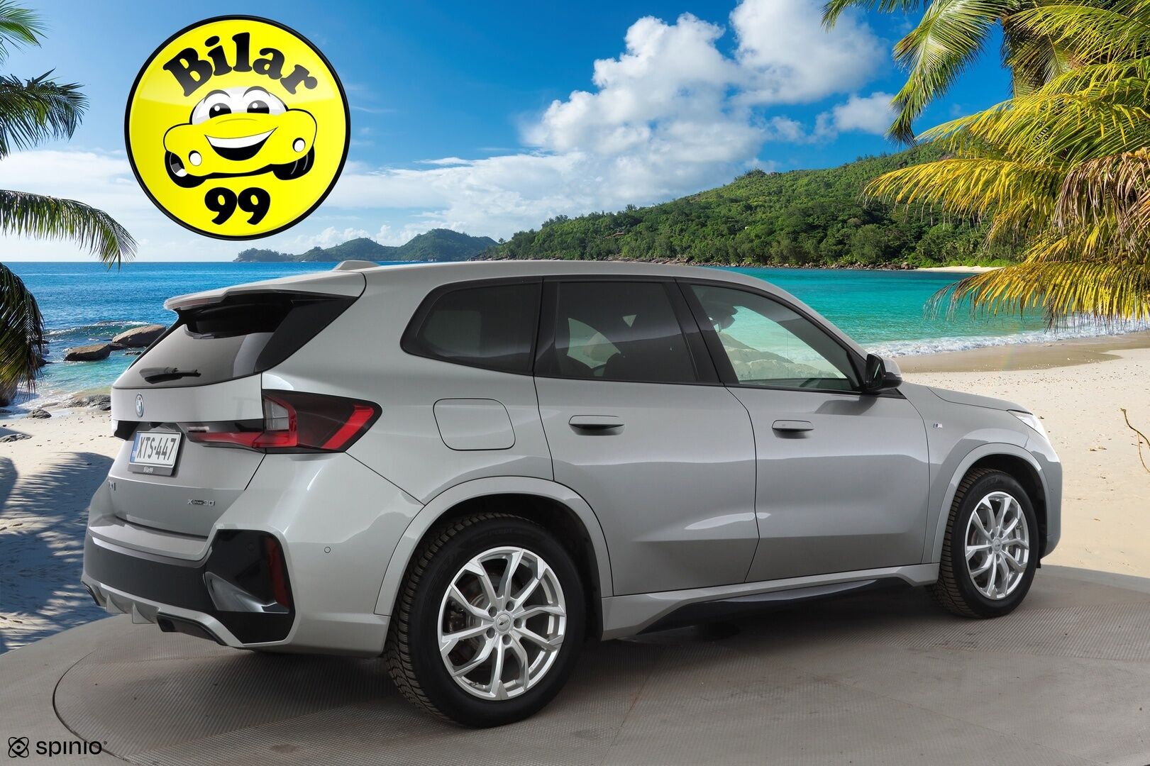 BMW IX1 2024 30 xDrive M Sport * ACC / Adapt.LED / Comfort Access / P.kamera / Koukku / Sähköluukku / Navi / Sporttipenkit / Akuston esilämmitys * - Akku kuntotarkastettu / Kahdet renkaat aluvanteilla / Merkkihuollettu - HULLUT AVAJAISHULINAT KORKOTARJOUS 3,29 %