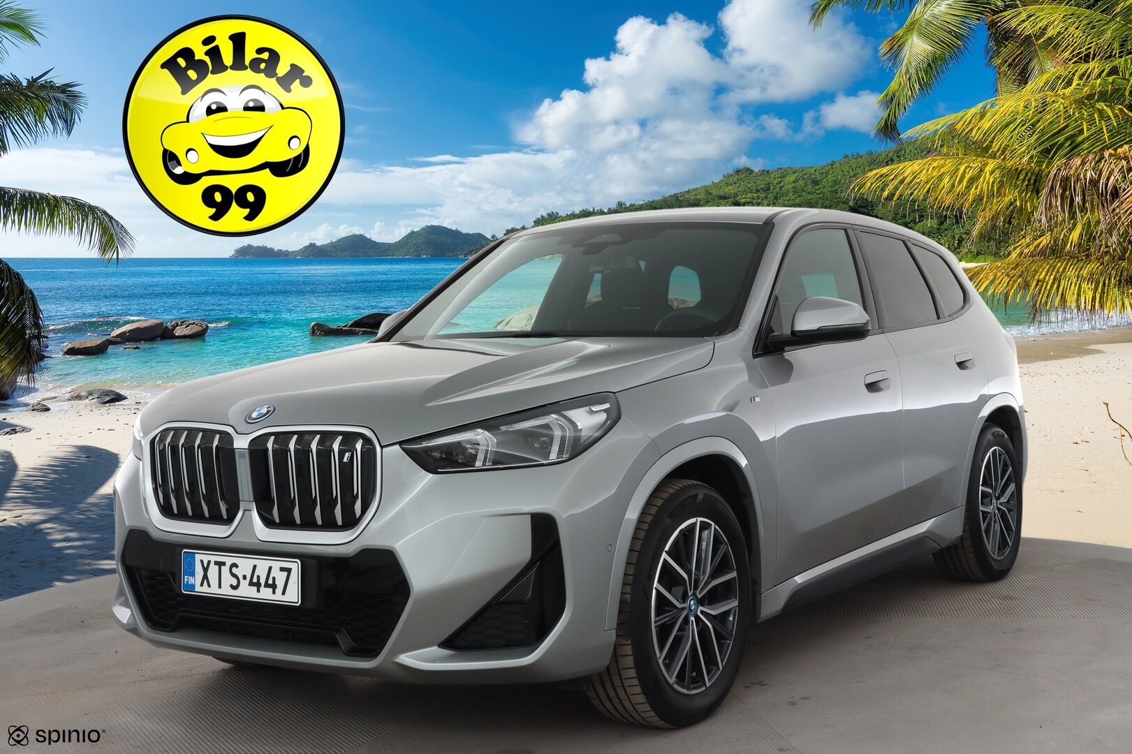 BMW IX1 2024 30 xDrive M Sport * ACC / Adapt.LED / Comfort Access / P.kamera / Koukku / Sähköluukku / Navi / Sporttipenkit / Akuston esilämmitys * - Akku kuntotarkastettu / Kahdet renkaat aluvanteilla / Merkkihuollettu - HULLUT AVAJAISHULINAT KORKOTARJOUS 3,29 %