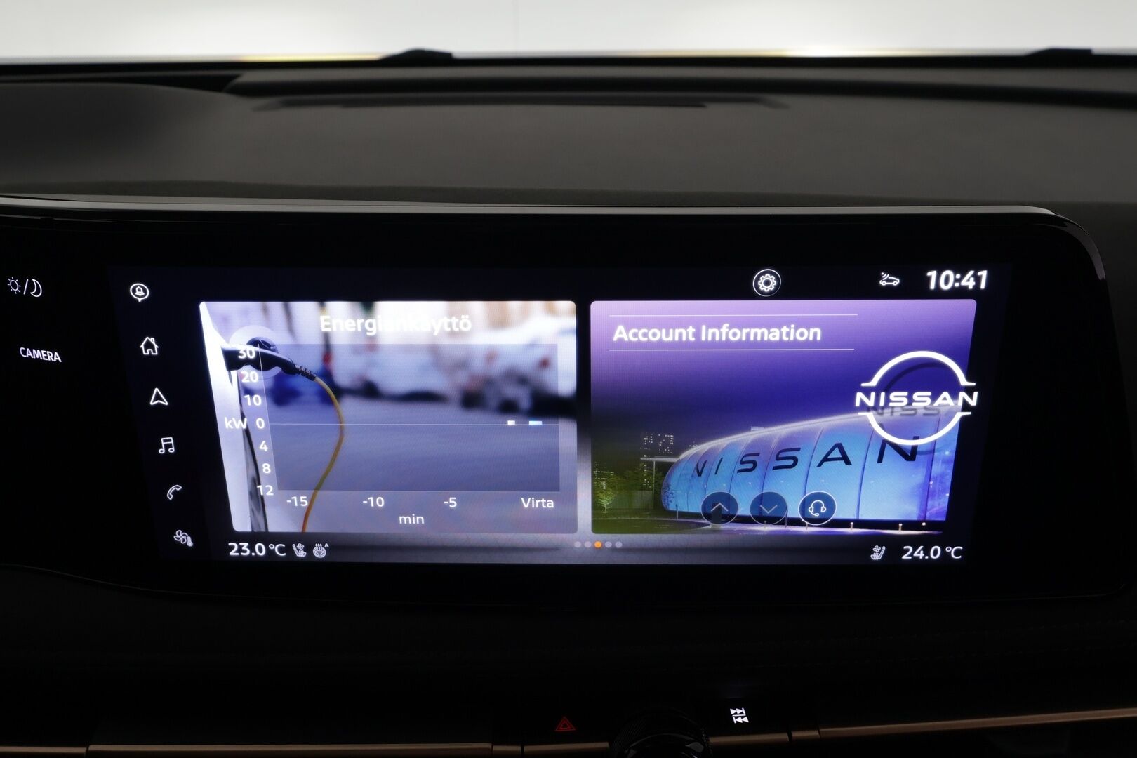 NISSAN ARIYA 2023 87kWh Evolve 2WD 22kw charger * Lämpöpumppu / Bose Audio / Adapt.Vakkari / Panoraama / HUD / Muistipenkit / LED - Merkkihuollot / Akku kuntotarkastettu SoH 98,9% / 2x Latauskaapelit / Kahdet renkaat aluvanteilla / Supervarusteet! - HULLUT AVAJAISHULINAT KORKOTARJOUS 3,29 %