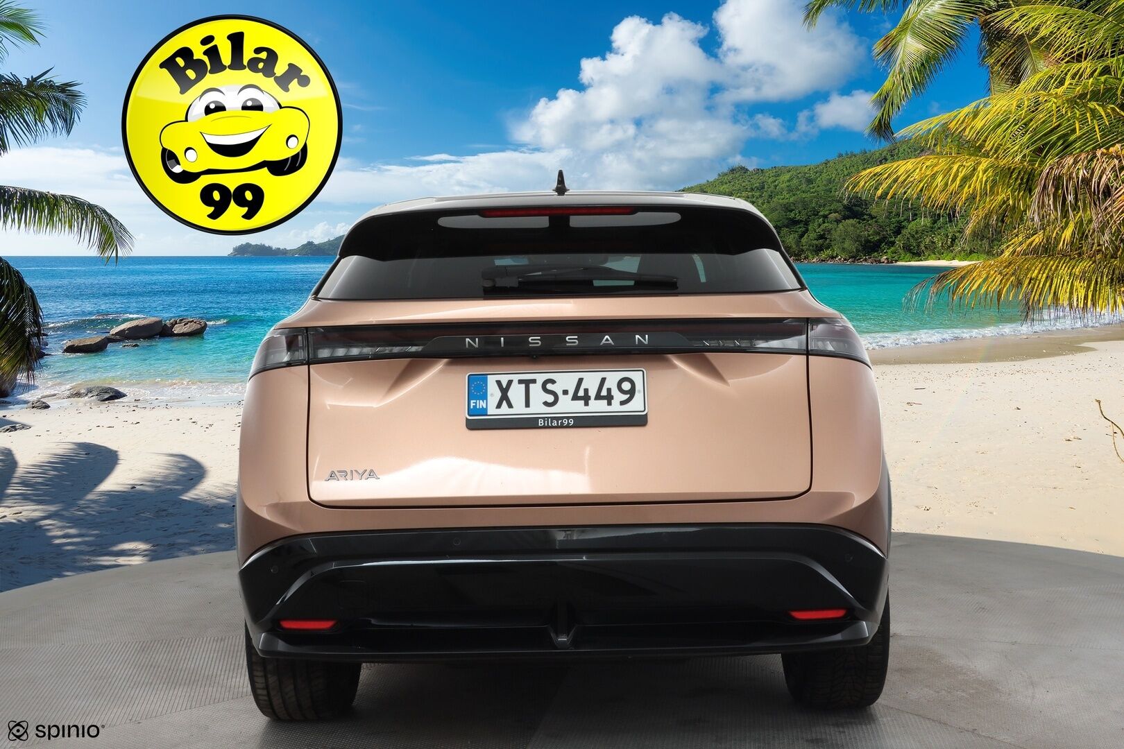 NISSAN ARIYA 2023 87kWh Evolve 2WD 22kw charger * Lämpöpumppu / Bose Audio / Adapt.Vakkari / Panoraama / HUD / Muistipenkit / LED - Merkkihuollot / Akku kuntotarkastettu SoH 98,9% / 2x Latauskaapelit / Kahdet renkaat aluvanteilla / Supervarusteet! - HULLUT AVAJAISHULINAT KORKOTARJOUS 3,29 %