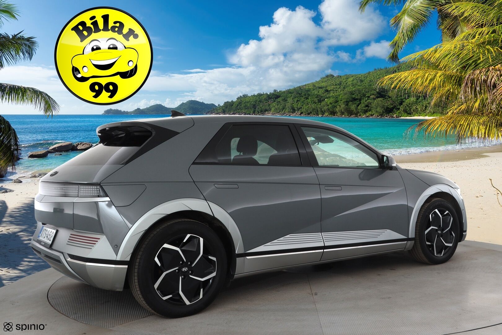 HYUNDAI IONIQ 5 2023 73 kWh 305 hv AWD Style * Lämpöpumppu / Vetokoukku / Adapt.Vakkari / Peruutuskamera / LED / Sähköpenkki / Navi / KeyLess - Merkkihuollettu / Akku kuntotarkastettu SoH 97,7% - HULLUT AVAJAISHULINAT KORKOTARJOUS 3,29 %