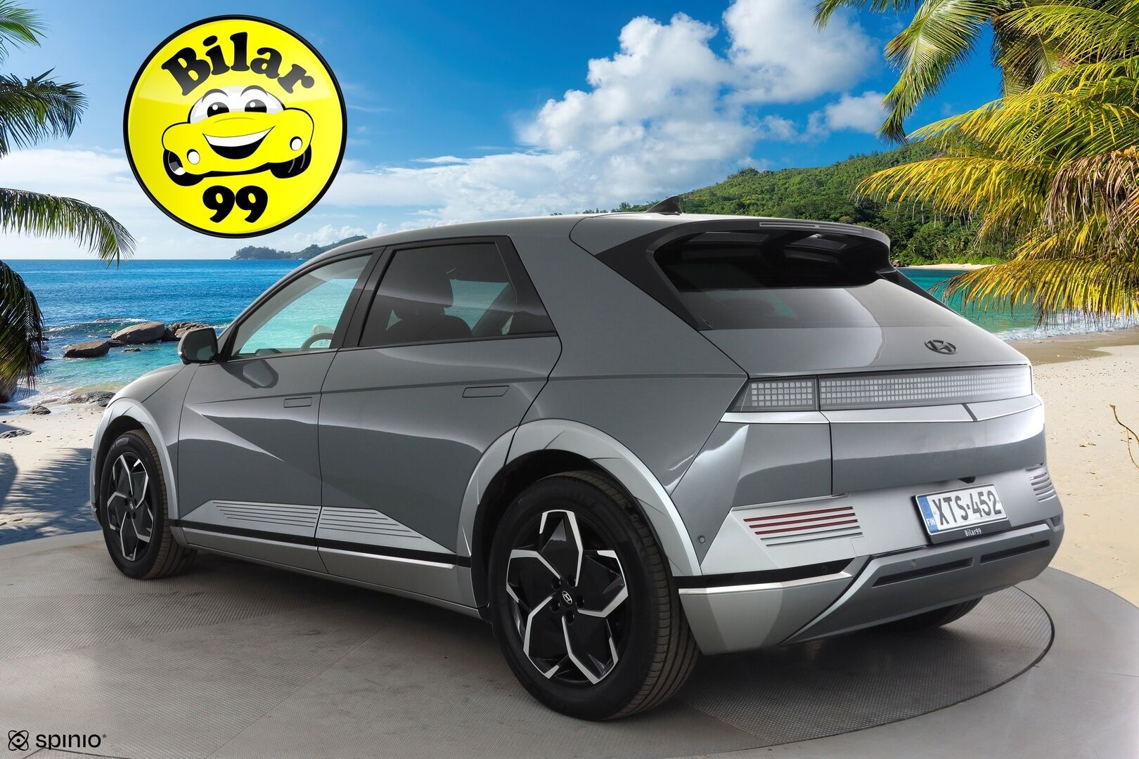 HYUNDAI IONIQ 5 2023 4WD 72.6 kWh Dynamique * ACC / P.kamera / ILP / Koukku / Navi / LED / Keyless / Sähköpenkki * - Merkkihuollettu / Akku kuntotarkastettu SoH 97,7%