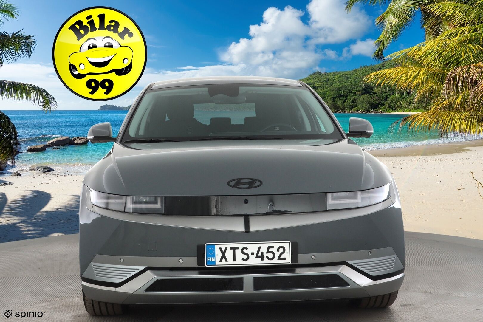 HYUNDAI IONIQ 5 2023 4WD 72.6 kWh Dynamique * ACC / P.kamera / ILP / Koukku / Navi / LED / Keyless / Sähköpenkki * - Merkkihuollettu / Akku kuntotarkastettu SoH 97,7%