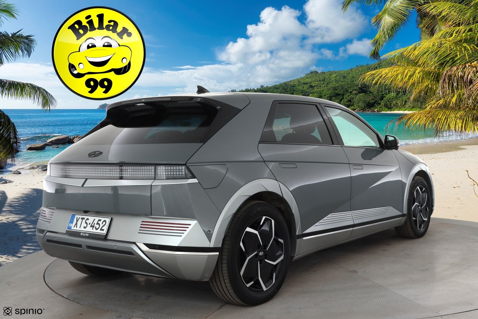 HYUNDAI IONIQ 5 2023 73 kWh 305 hv AWD Style * Lämpöpumppu / Vetokoukku / Adapt.Vakkari / Peruutuskamera / LED / Sähköpenkki / Navi / KeyLess - Merkkihuollettu / Akku kuntotarkastettu SoH 97,7% - HULLUT AVAJAISHULINAT KORKOTARJOUS 3,29 %