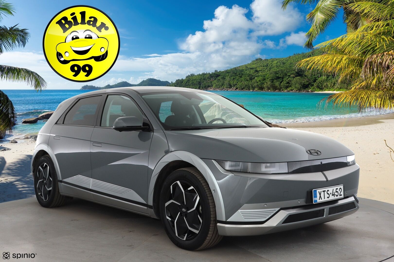 HYUNDAI IONIQ 5 2023 4WD 72.6 kWh Dynamique * ACC / P.kamera / ILP / Koukku / Navi / LED / Keyless / Sähköpenkki * - Merkkihuollettu / Akku kuntotarkastettu SoH 97,7%