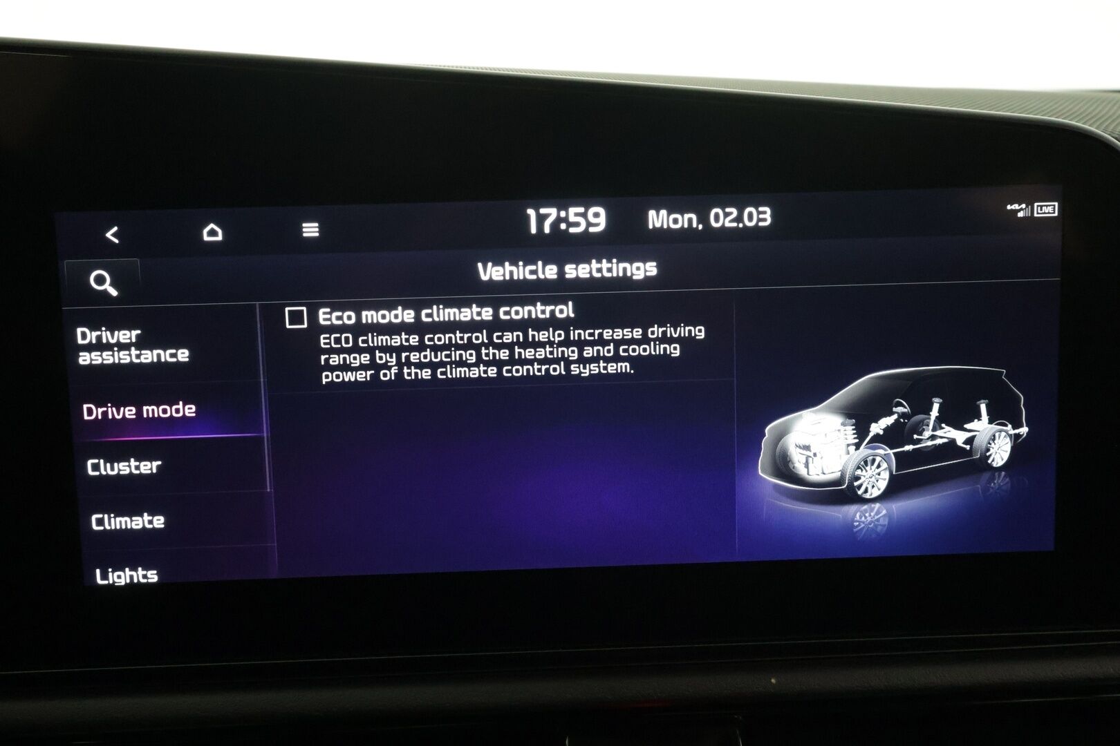 KIA NIRO 2023 Vision * ACC / P.kamera / ILP / Koukku / Navi / LED / Sähköpenkki / Keyless * - Kahdet renkaat aluvanteilla / Merkkihuollettu