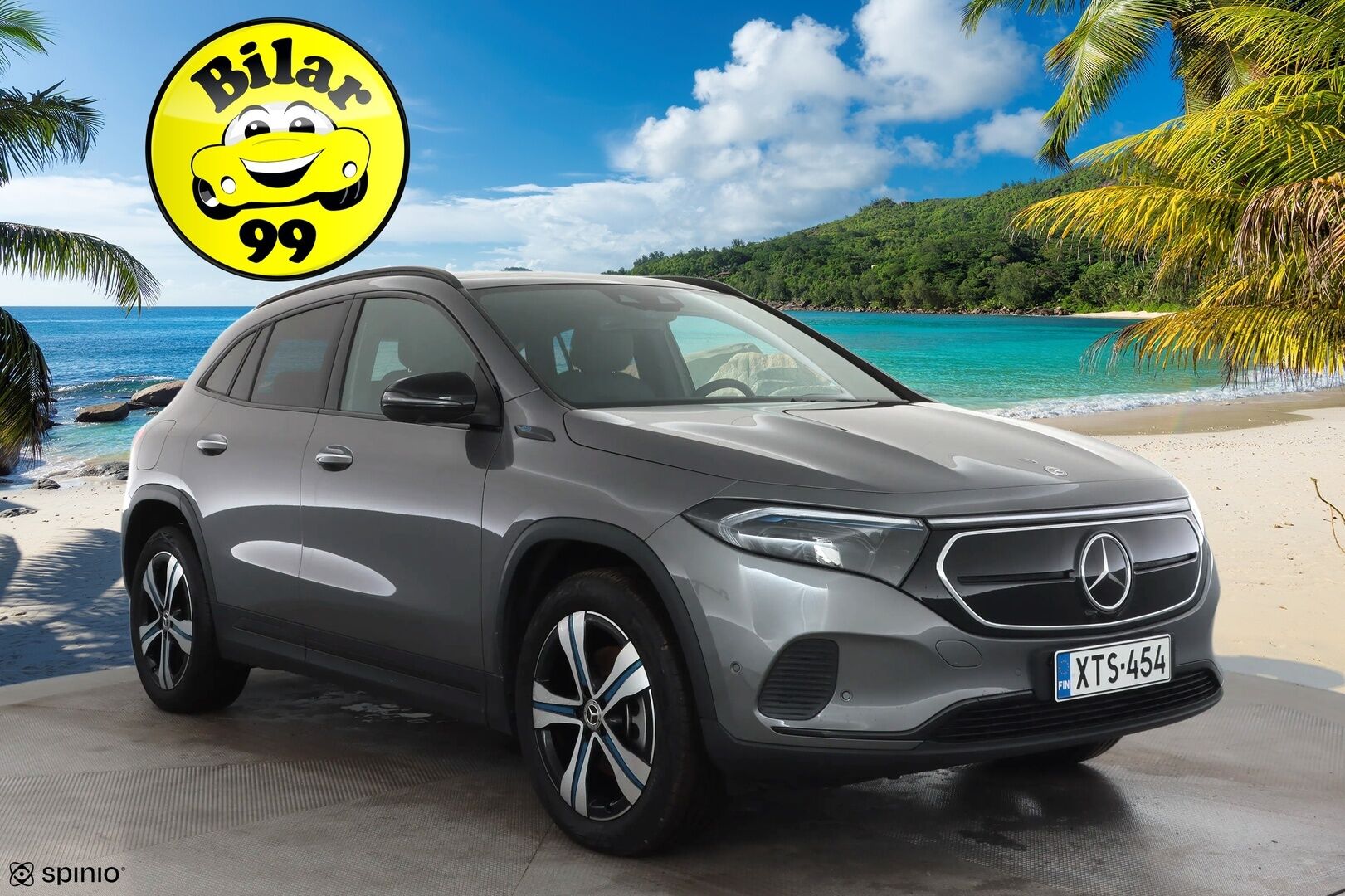 MERCEDES-BENZ EQA 2022 350 4Matic Electric Art  * Distronic Plus / HUD / Panorama / Koukku / Muistipenkki / LED High performance *