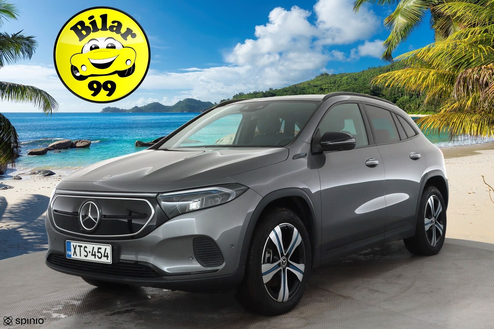 MERCEDES-BENZ EQA 2022 350 4Matic Electric Art  * Distronic Plus / HUD / Panorama / Koukku / Muistipenkki / LED High performance *