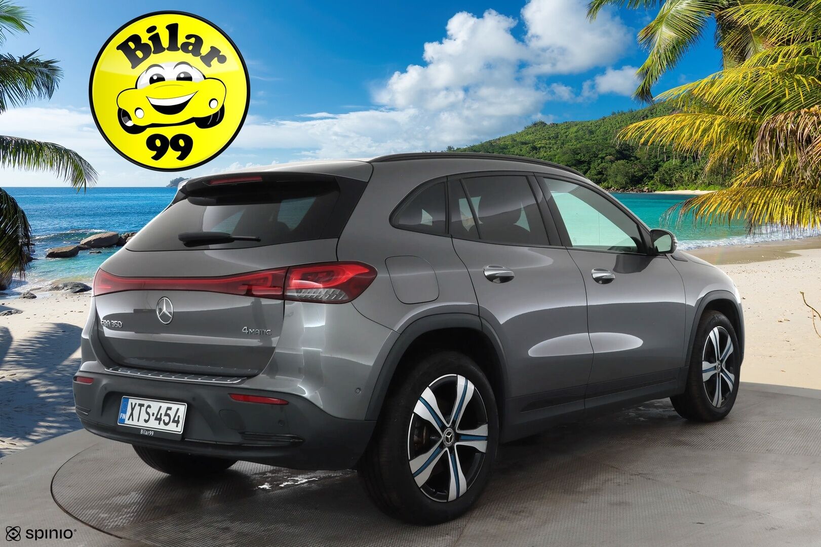 MERCEDES-BENZ EQA 2022 350 4Matic Electric Art  * Distronic Plus / HUD / Panorama / Koukku / Muistipenkki / LED High performance *