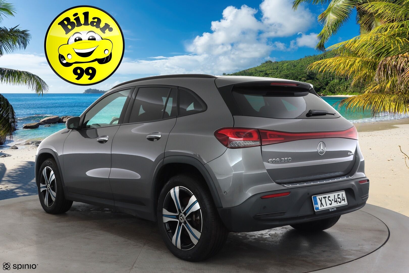 MERCEDES-BENZ EQA 2022 350 4Matic Electric Art  * Distronic Plus / HUD / Panorama / Koukku / Muistipenkki / LED High performance *