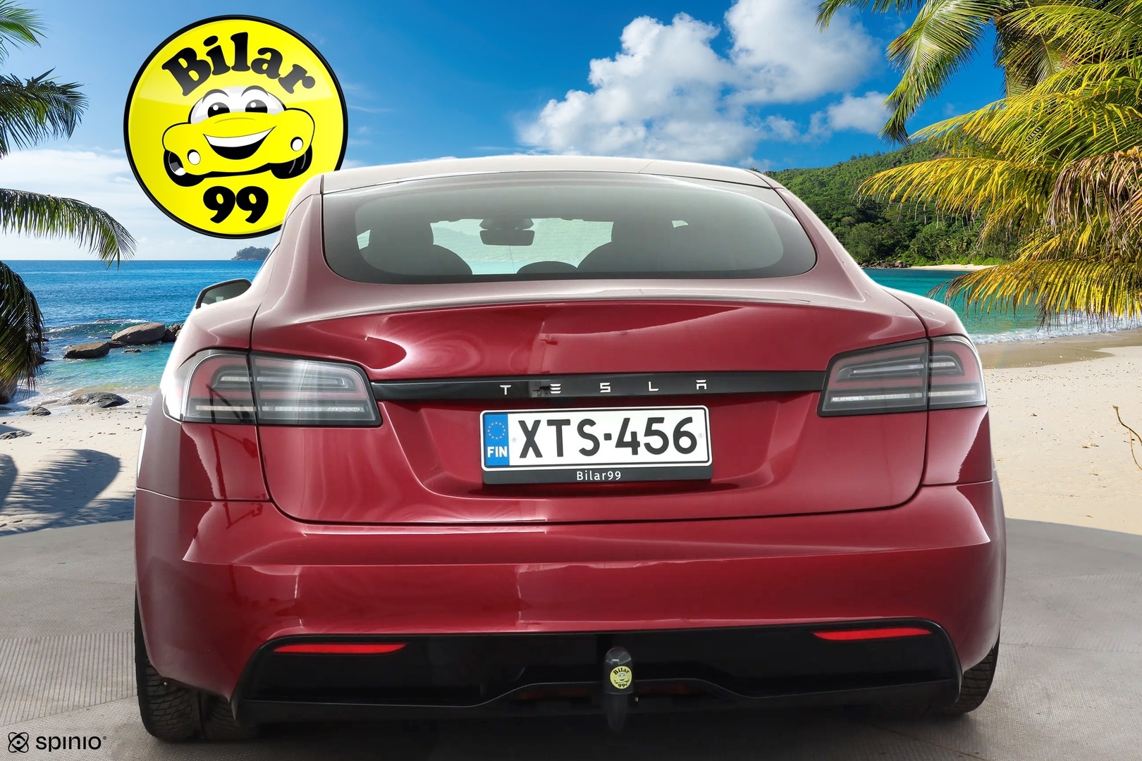 TESLA MODEL S 2023 Long Range Dual Motor * Koukku / ILP / Matrix LED / Viihdenäyttö / Ilma-alusta / Lasikatto / Premium Audio / Parannettu autopilot * - Ilmastoidut nahat 