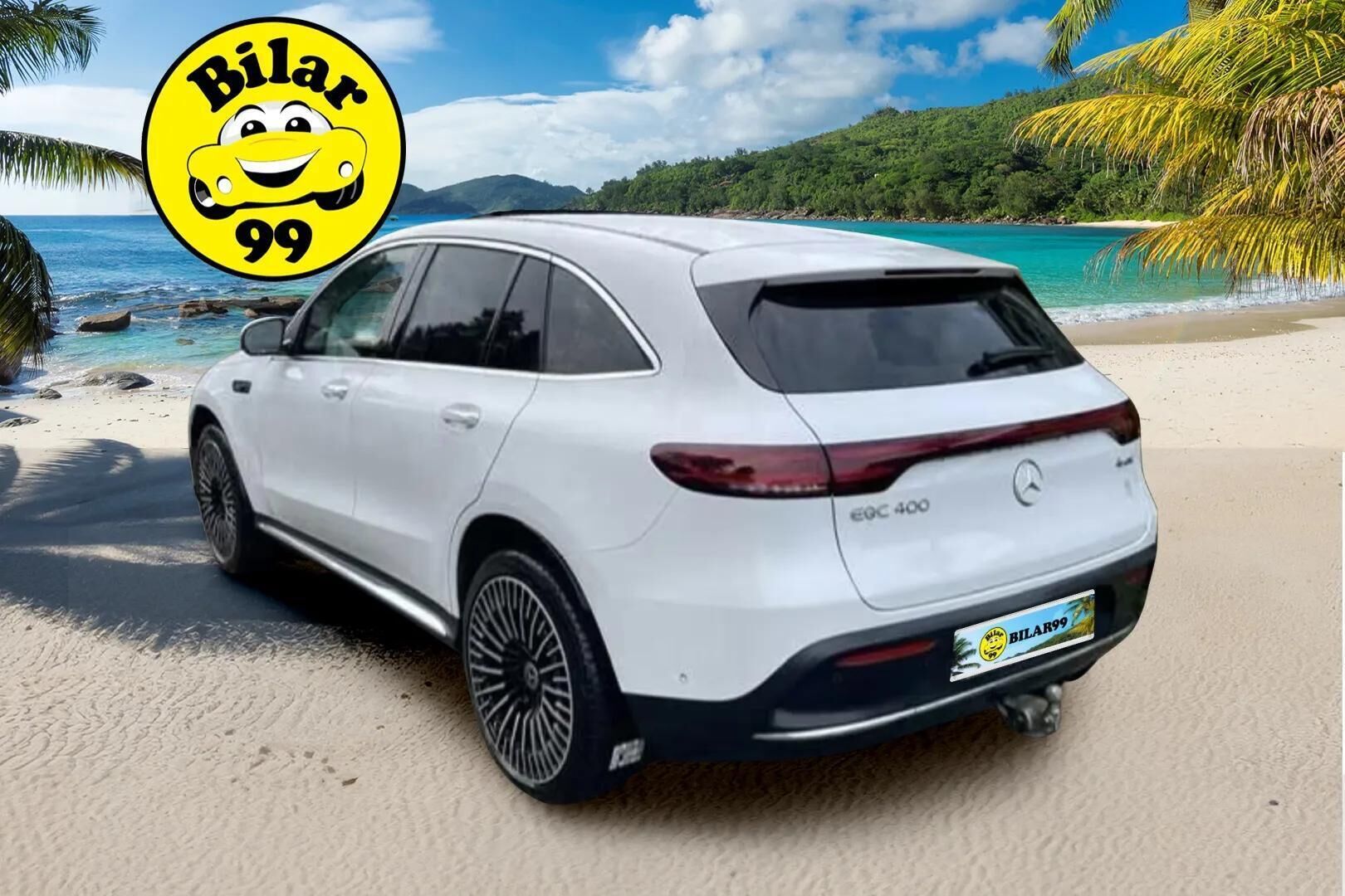 MERCEDES-BENZ EQC 2023 400 4MATIC Business AMG * Distronic+ / HUD / 360° / Midline / Muistipenkit / Lasikattoluukku / Multibeam / Koukku / Keyless *