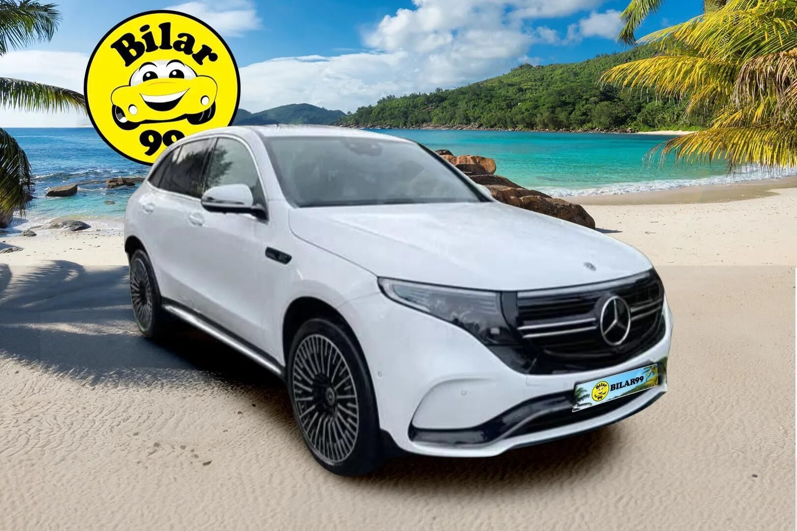 MERCEDES-BENZ EQC 2023 400 4MATIC Business AMG * Distronic+ / HUD / 360° / Midline / Muistipenkit / Lasikattoluukku / Multibeam / Koukku / Keyless *