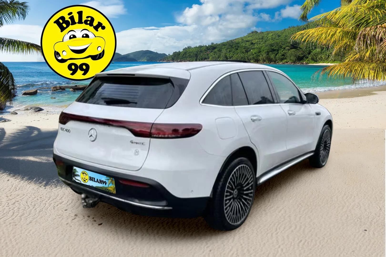 MERCEDES-BENZ EQC 2023 400 4MATIC Business AMG * Distronic+ / HUD / 360° / Midline / Muistipenkit / Lasikattoluukku / Multibeam / Koukku / Keyless *