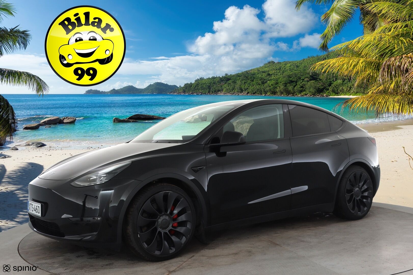 TESLA MODEL Y 2022 Performance * ILP / ACC / Lasikatto / Premium Audio / P.Kamera / Matrix-LED / Muistipenkki / Kaistavahti * - 2x Latauskaapelit / Kahdet renkaat aluvanteilla 