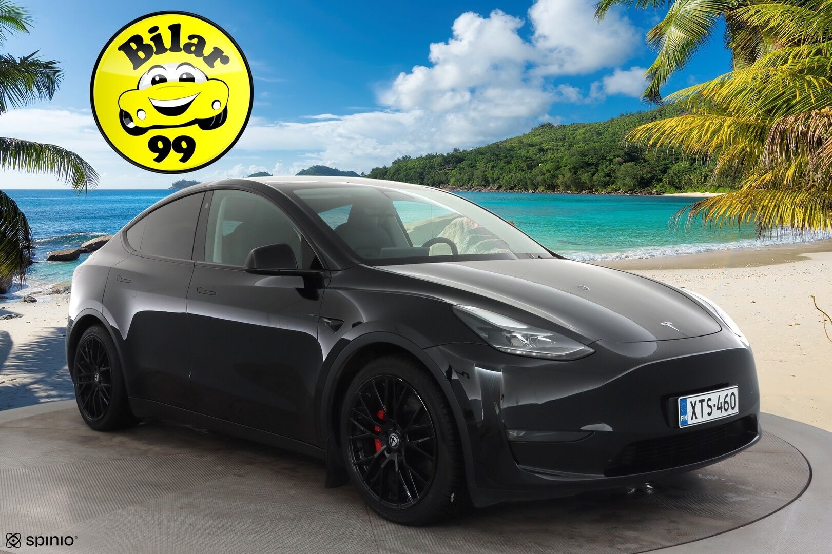 TESLA MODEL Y 2022 Performance * ILP / ACC / Lasikatto / Premium Audio / P.Kamera / Matrix-LED / Muistipenkki / Kaistavahti * - 2x Latauskaapelit / Kahdet renkaat aluvanteilla 