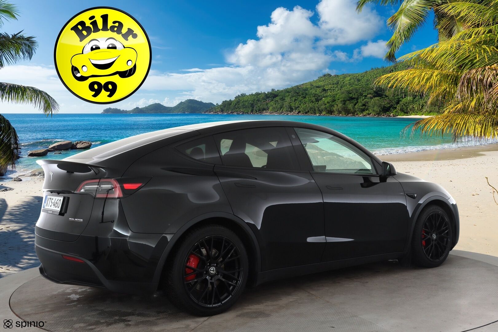 TESLA MODEL Y 2022 Performance * ILP / ACC / Lasikatto / Premium Audio / P.Kamera / Matrix-LED / Muistipenkki / Kaistavahti * - 2x Latauskaapelit / Kahdet renkaat aluvanteilla 