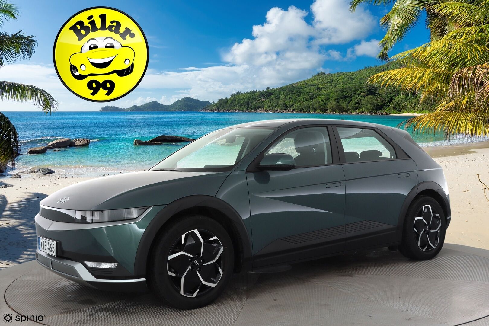 HYUNDAI IONIQ 5 2022 73 kWh 217 hv Style * ACC / P.kamera / ILP / Navi / LED / Keyless / Ratinlämmitin * - Akku kuntotarkastettu / Merkkihuollettu