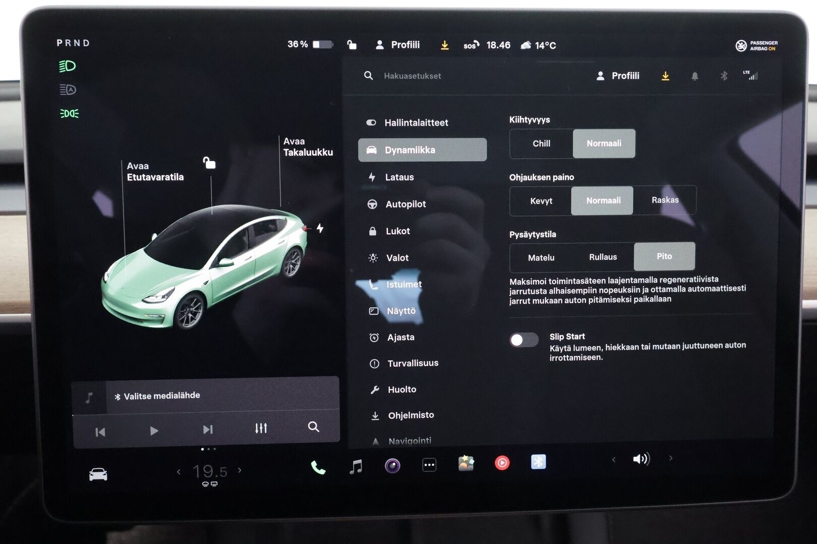 TESLA MODEL 3 2021 Long Range Dual Motor * Lasikatto / ILP / ACC / Matrix-LED / Muistipenkki / P.kamera / Premium Audio / Navi *