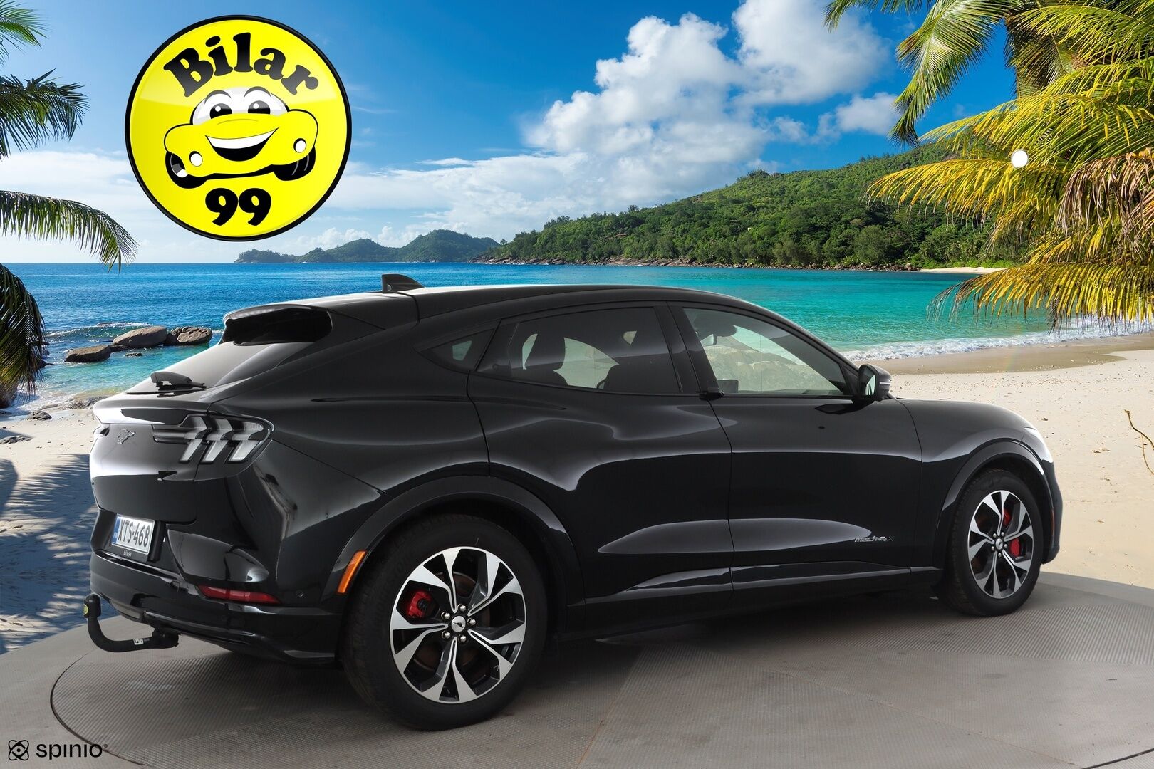 FORD MUSTANG MACH-E 2022 351hv AWD * Koukku / Lasikatto / ACC / 360° / B&O / Muistipenkki / Navi / Kaistavahti / Keyless * - 2x Latauskaapelit / Merkkihuollot