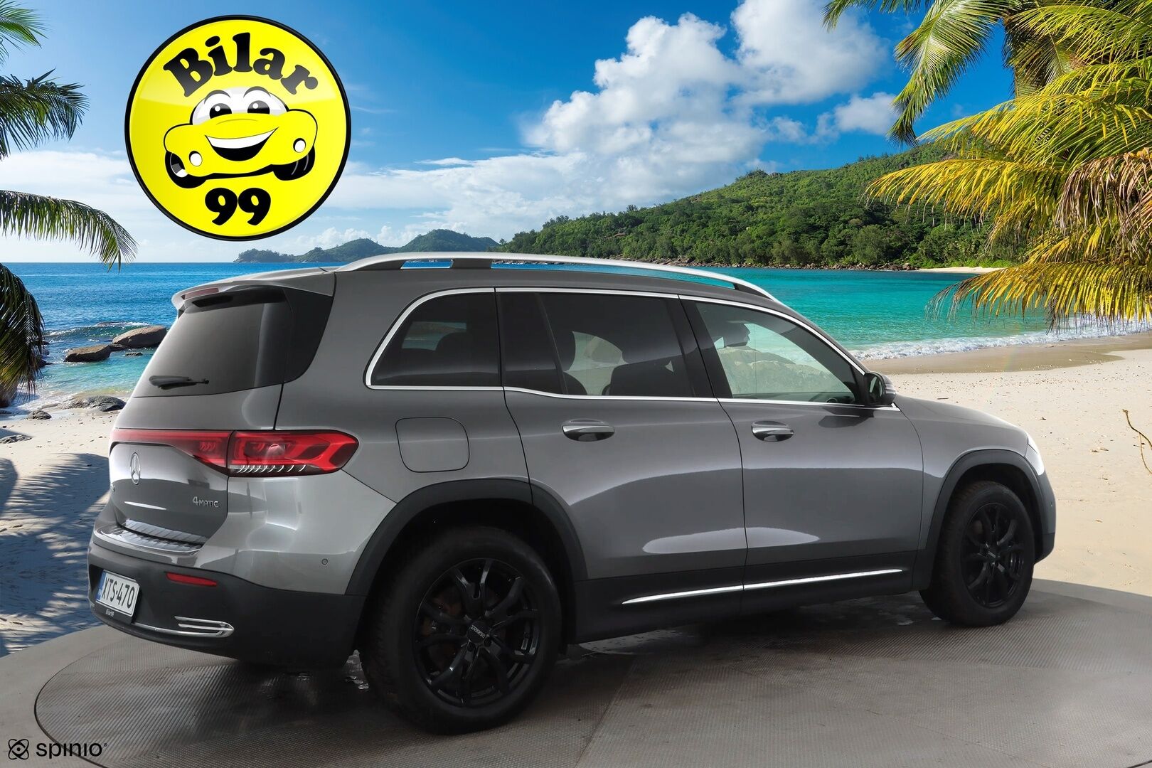 MERCEDES-BENZ EQB 2023 350 Progressive 4Matic 7-paik * Distronic+ / Lisälämmitin / 360-Kamera / Widescreen / HUD / Panorama * - Akku kuntotarkastettu / Kahdet renkaat / 2x Lataus