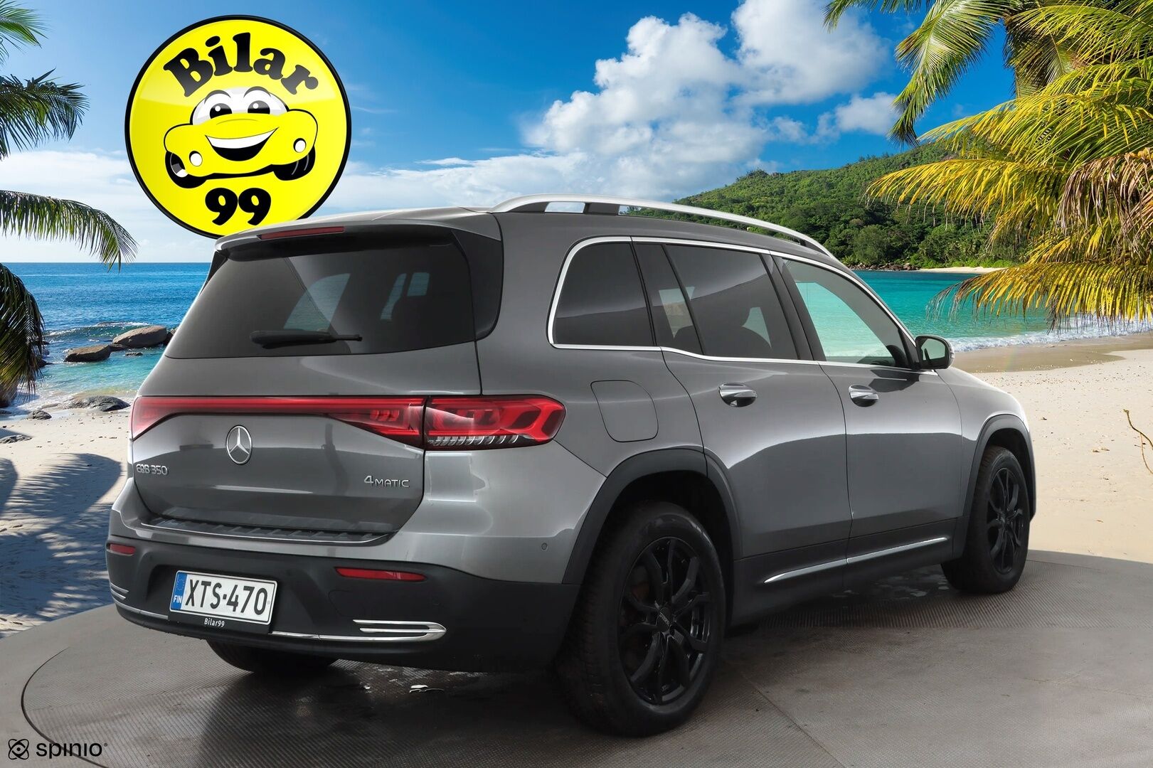 MERCEDES-BENZ EQB 2023 350 Progressive 4Matic 7-paik * Distronic+ / Lisälämmitin / 360-Kamera / Widescreen / HUD / Panorama * - Akku kuntotarkastettu / Kahdet renkaat / 2x Lataus