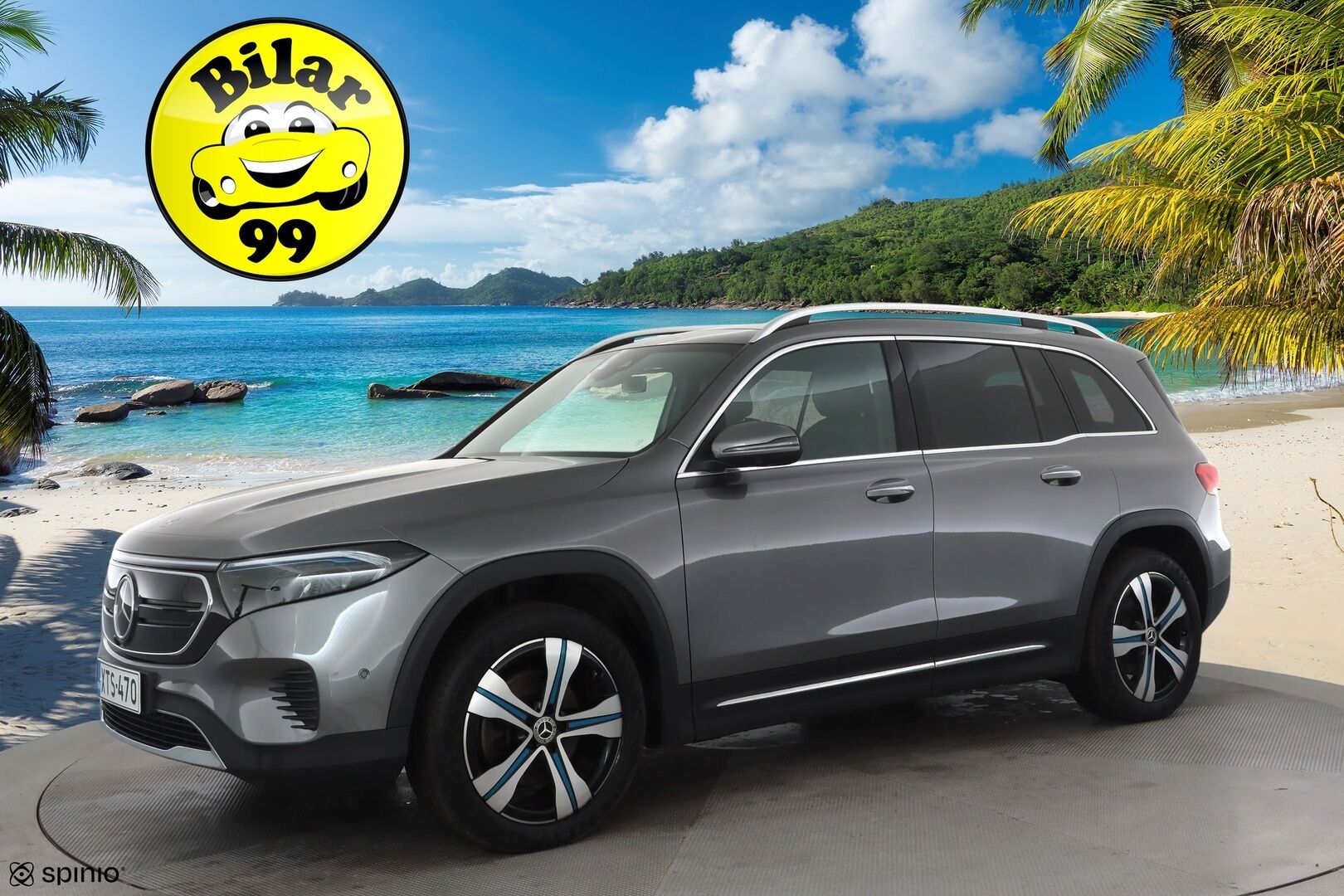 MERCEDES-BENZ EQB 2023 350 Progressive 4Matic 7-paik * Distronic+ / Lisälämmitin / 360-Kamera / Widescreen / HUD / Panorama * - Akku kuntotarkastettu / Kahdet renkaat / 2x Lataus