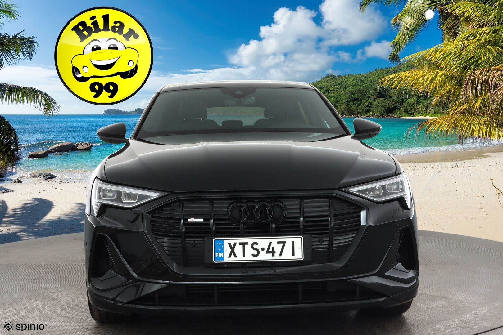 AUDI E-TRON 2023 Sportback Edition S line 55 quattro * Koukku / Panorama / B&O / ACC / LED / P.Kamera / Sportpenkit * - Merkkihuollot