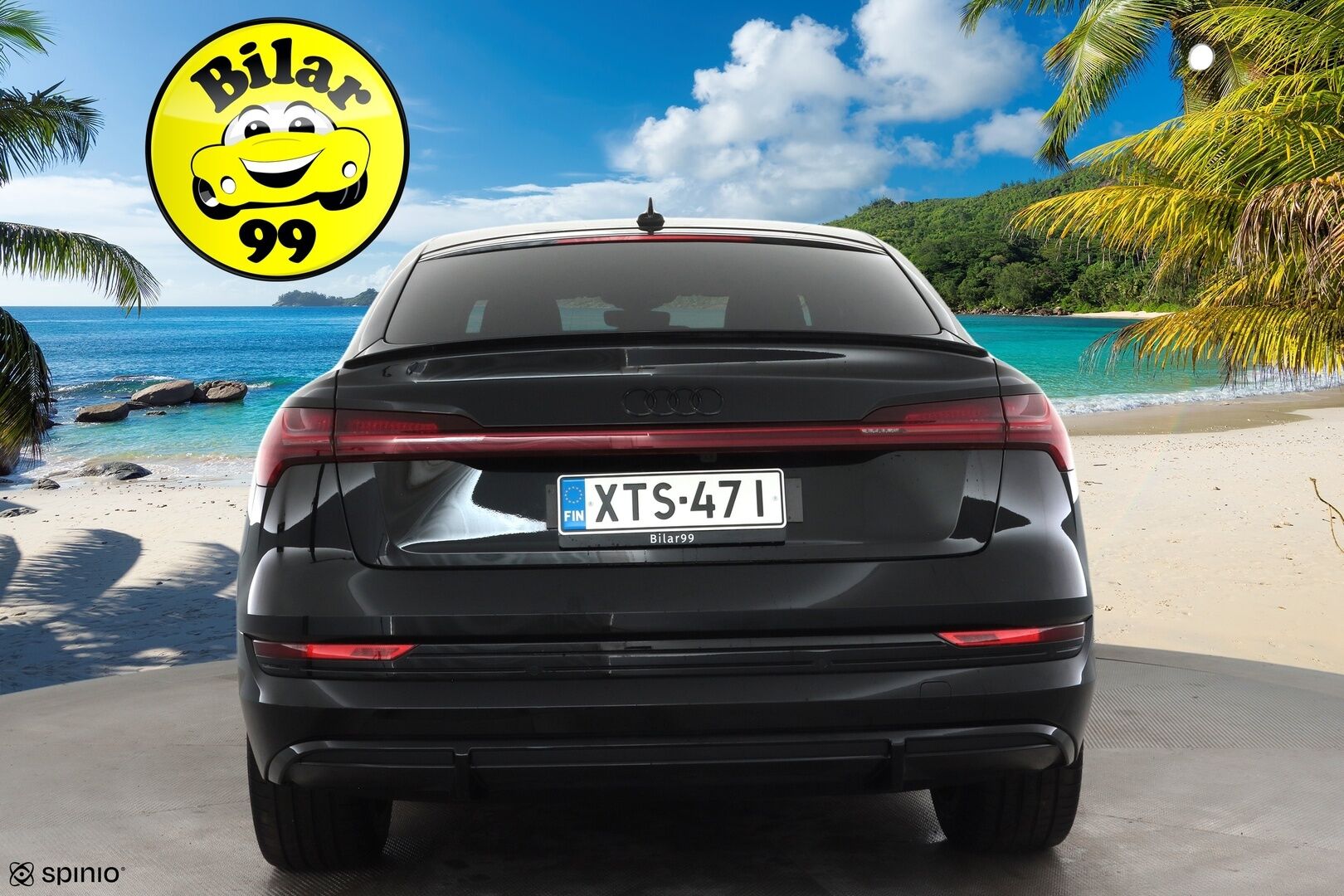 AUDI E-TRON 2023 Sportback Edition S line 55 quattro * Koukku / Panorama / B&O / ACC / LED / P.Kamera / Sportpenkit * - Merkkihuollot