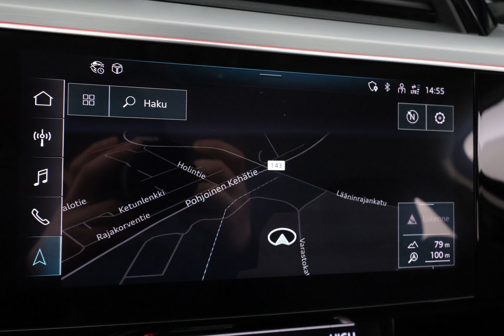 AUDI E-TRON 2023 Advanced 55 quattro * B&O / ACC / Matrix / P.Kamera / Lisälämmitin / Kaistavahti / Koukku / Keyless * - Merkkihuollot / Akku kuntotarkastettu / Kahdet renkaat aluvanteilla / 2x Latauskaapelit